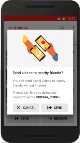 اپلیکشین YouTube Go