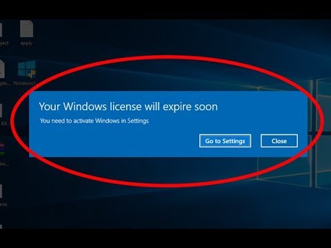 برطرف کردن ارور Your Windows License Will Expire Soon
