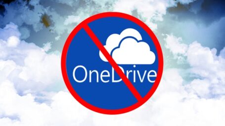 حذف کامل onedrive