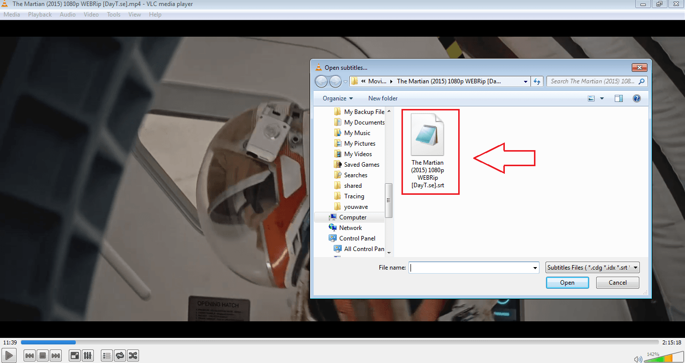 همگام سازی زیرنویس در VLC