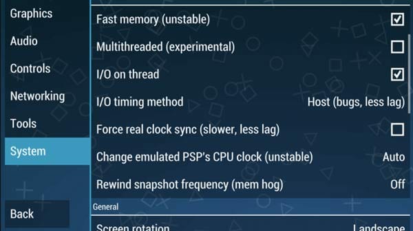 اجرای بازی های PSP در اندروید