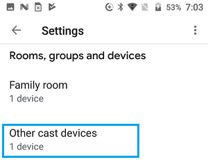 مشکلات عدم نمایش گوشی به تلویزیون در Chromecast 