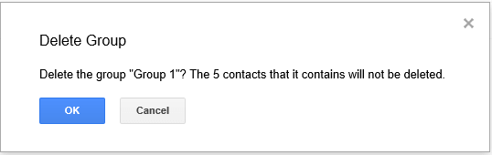 گروه مخاطب را در Gmail حذف کنید