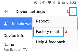 مشکلات عدم نمایش گوشی به تلویزیون در Chromecast 