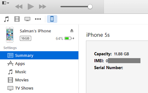 روش های مشاهده شماره IMEI آیفون 