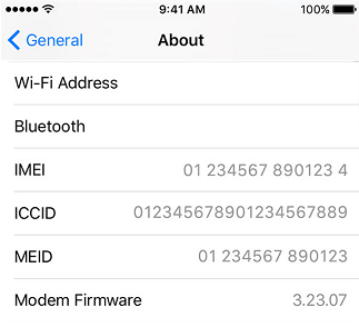 روش های مشاهده شماره IMEI آیفون 