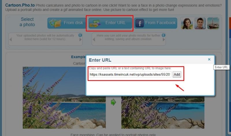  تبدیل عکس به کارتون آنلاین