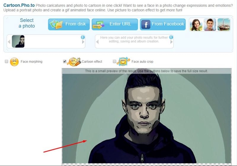  تبدیل عکس به کارتون آنلاین