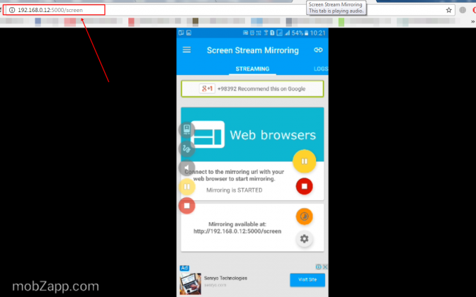 کنترل صفحه نمایش اندروید از رایانه ویندوز 