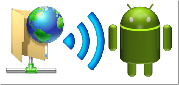 اشتراک پوشه های ویندوز با اندروید