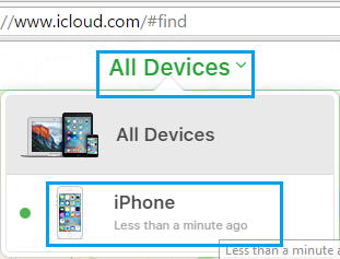 استفاده از Find iPhone My برای ردیابی آیفون گمشده
