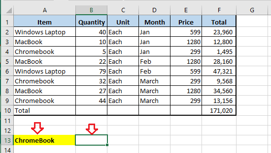  استفاده از فرمول VLOOKUP در اکسل 