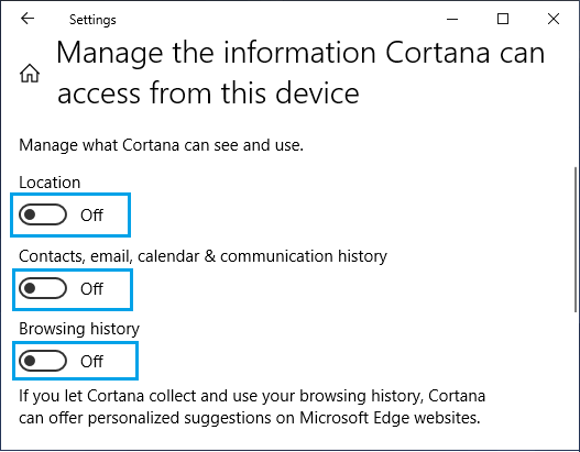 غیرفعال کردن Cortana در ویندوز 10 