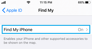 استفاده از Find iPhone My برای ردیابی آیفون گمشده