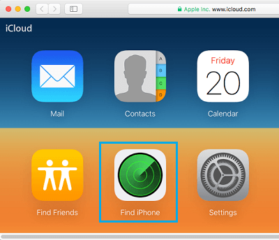 استفاده از Find iPhone My برای ردیابی آیفون گمشده