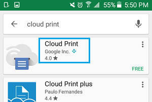 آموزش پرینت در اندروید با Google Cloud Print