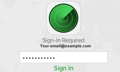 استفاده از Find iPhone My برای ردیابی آیفون گمشده