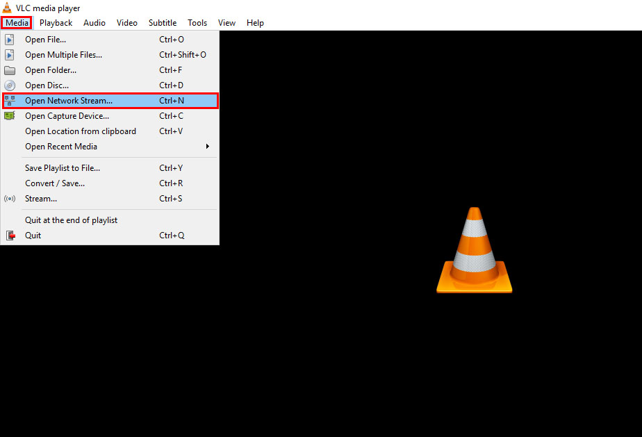 پخش فیلم یوتیوب در VLC  