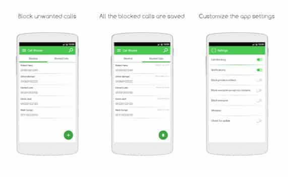 برنامه بلاک کردن تماس اندروید Call Blocker
