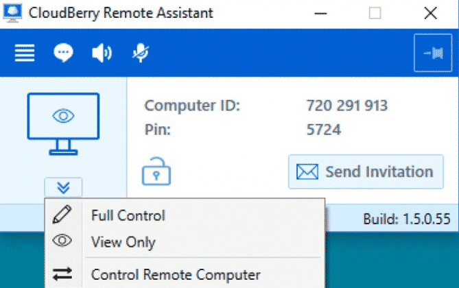remote assistant cloudberry remote assistant cloudberry