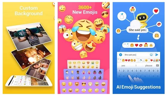 بهترین برنامه صفحه کلید emoji برای اندروید