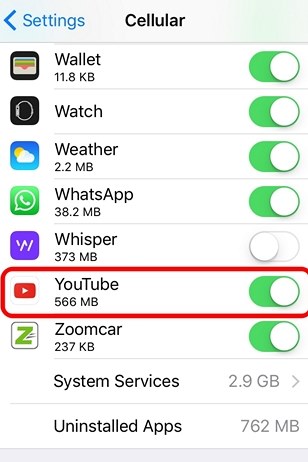 علت پخش نشدن فیلم در یوتیوب آیفون (iOS)
