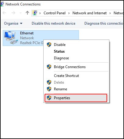 تنظیم Google DNS برای افزایش سرعت اینترنت ویندوز