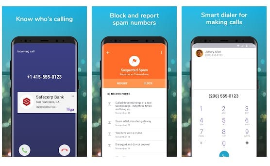 برنامه بلاک کردن تماس اندروید Hiya