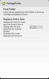 نحوه تغییر فونت متفاوت برای هر برنامه در اندروید