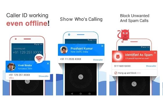 برنامه بلاک کردن تماس اندروید Showcaller – Caller ID & Block