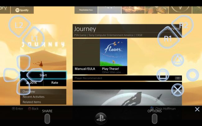 پخش بازی از PS4 به اندروید