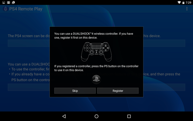پخش بازی از PS4 به اندروید