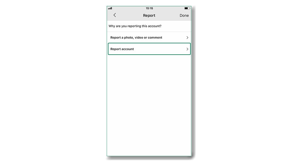 نحوه گزارش و ریپورت یک صفحه در اینستاگرام