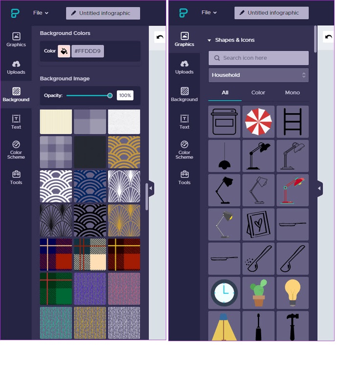 ساخت اینفوگرافیک با Canva
