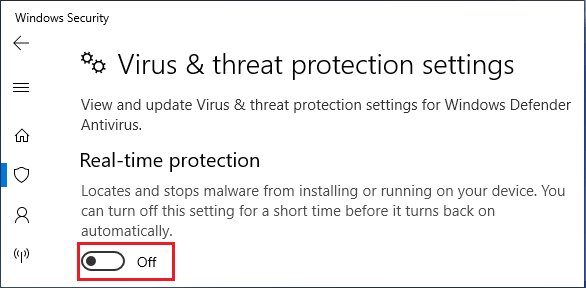 غیرفعال سازی موقت Windows Defender در ویندوز 10