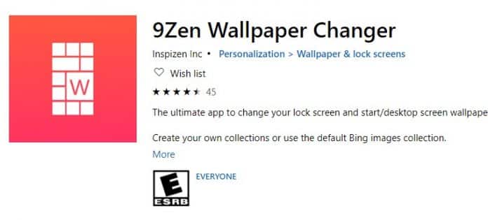 تغییر اتوماتیک پس زمینه دسکتاپ با 9Zen Wallpaper Changer