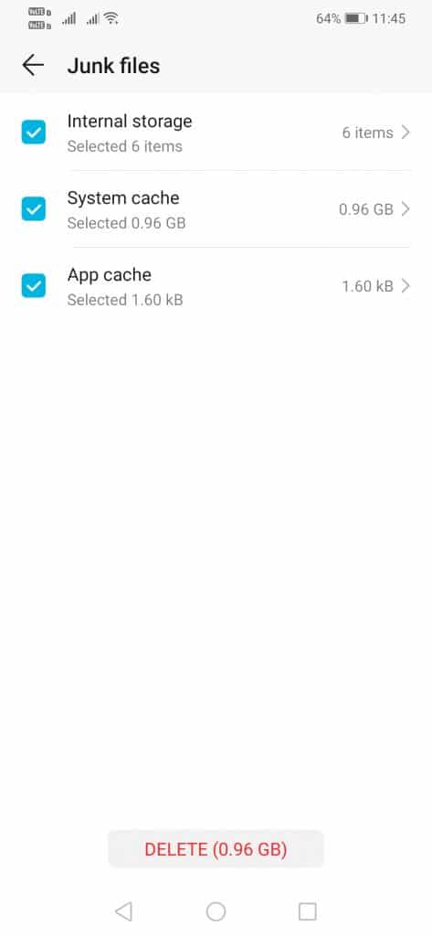 نحوه پاک کردن حافظه نهان Cache در Android