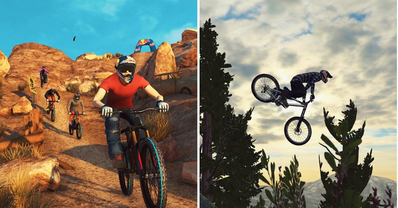 بازی اندروید دوچرخه سواری در کوهستان Bike Unchained 2