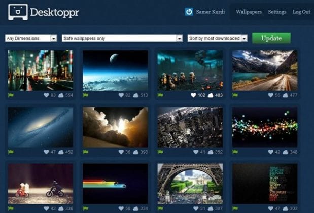 تغییر اتوماتیک پس زمینه دسکتاپ با Desktoppr