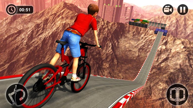 Impossible Kids Bicycle Rider - Hill Tracks Racing