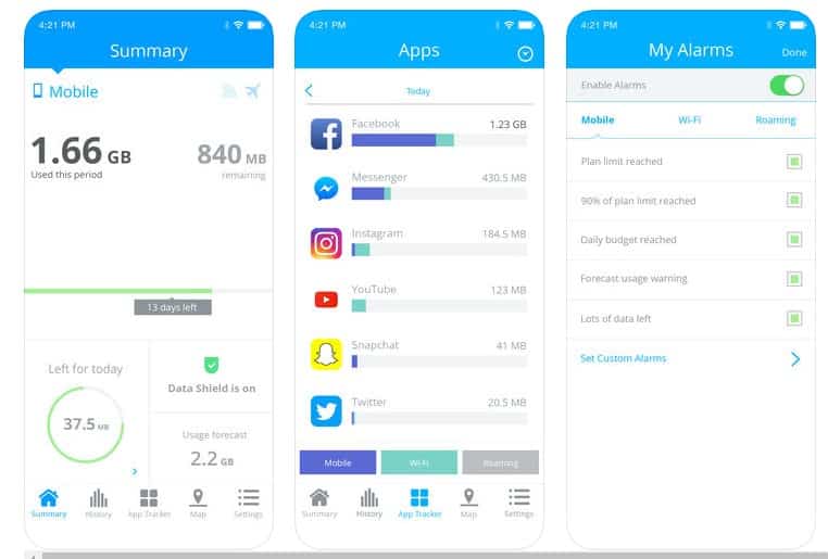 برنامه My Data Manager & Security