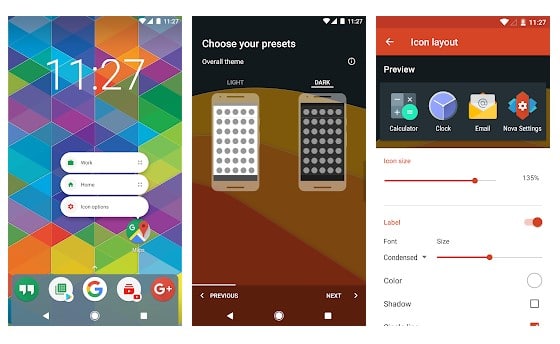 کاملترین لانچر اندروید Nova Launcher
