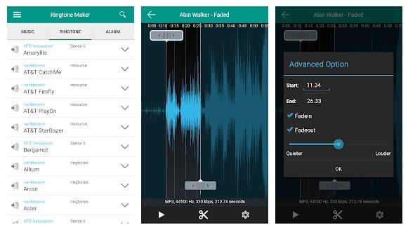 دانلود برنامه آهنگ زنگ اندروید - Ringtone Maker