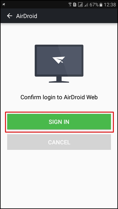 عکس گرفتن از صفحه گوشی اندروید از رایانه شخصی با AirDroid
