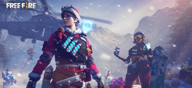 بهترین بازی های برتر آیفون - Garena Free Fire: Winterlands