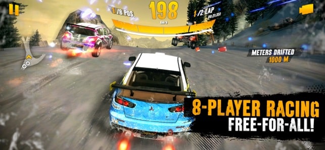 بهترین بازی های برتر آیفون - Asphalt Xtreme
