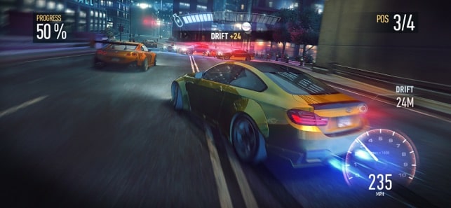 بهترین بازی های برتر آیفون - Need for Speed No Limits