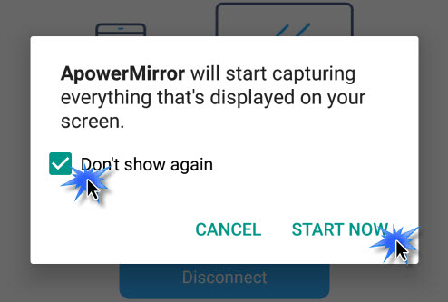 عکس گرفتن از صفحه گوشی اندروید  با استفاده از ApowerMirror