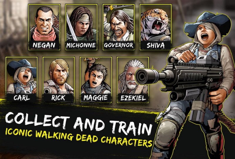 بازی استراتژیک کم حجم The Walking Dead: Road to Survival