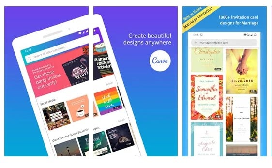 برنامه Canva اندروید